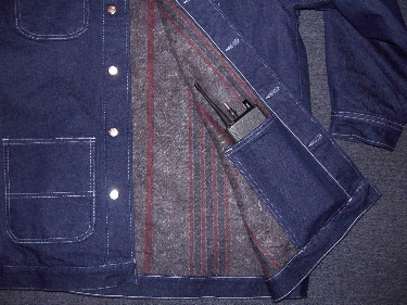 Firemans Chore® 15oz. Pre-Rinsed Denim Jacket Sizes Small - XL